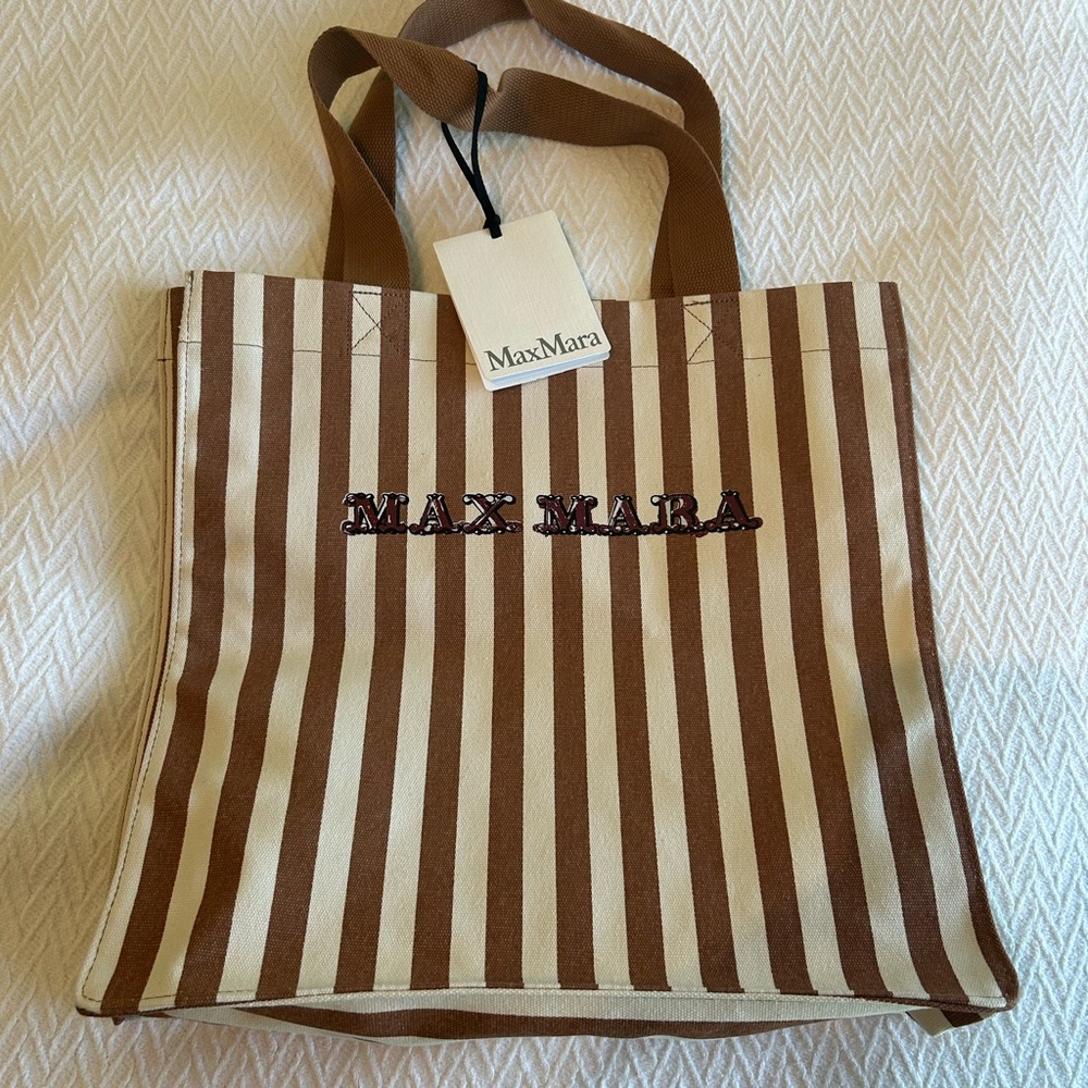 NWT MaxMara canvas tote